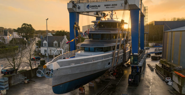 JFA Yachts 50M Explorer yacht launch