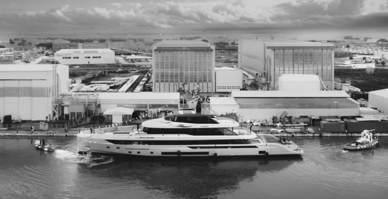 yacht Heed launch at Rossinavi