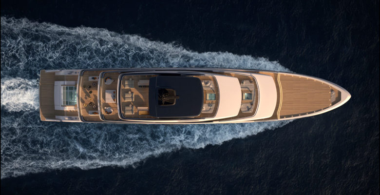 Sanlorenzo 74 Steel yacht Silver Fox for charter with Edmiston