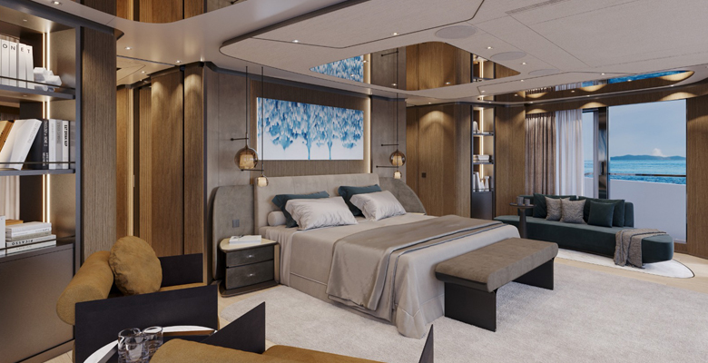 Sanlorenzo 74 Steel yacht Silver Fox master