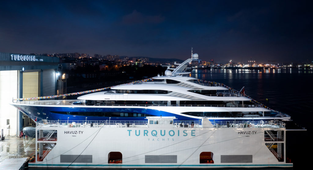 yacht Angelique ex Project Vento launch