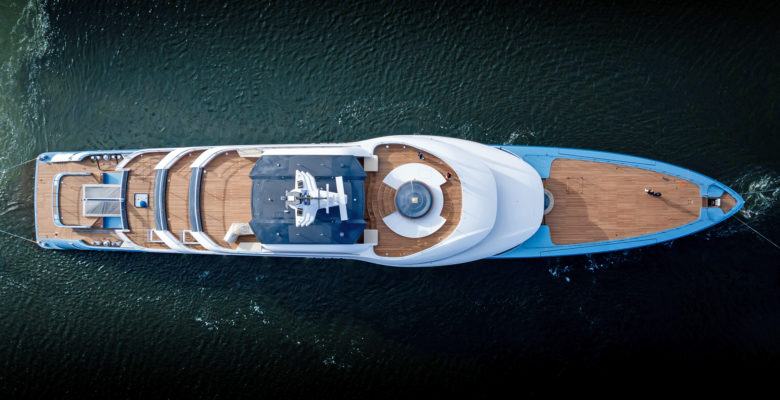 Amels 80 yacht Netto II launch