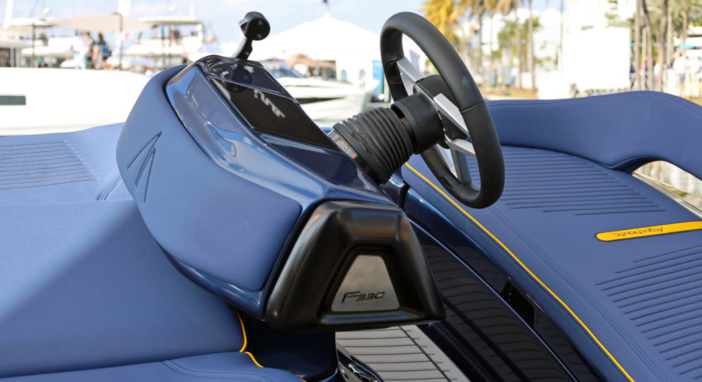 Argos Nautic F-330 tender with Pininfarina