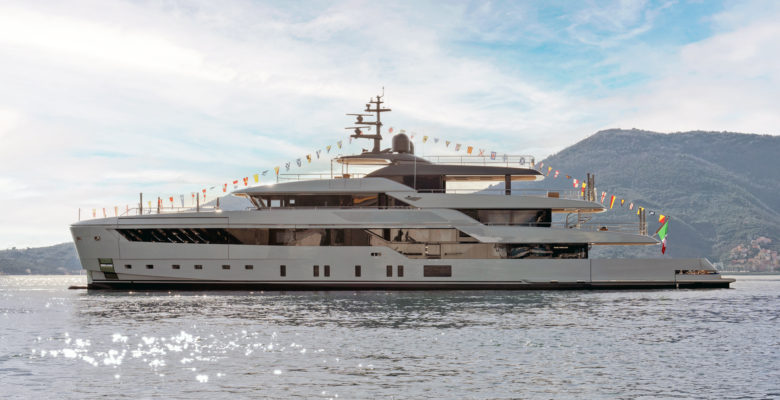 Sanlorenzo 50 Steel yacht hull 2