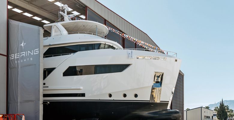Bering 88 yacht hull 2 launch
