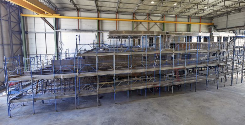 Cantieri di Pisa Custom 40-Meter yacht construction