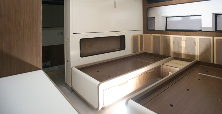 GX42 twin fit out
