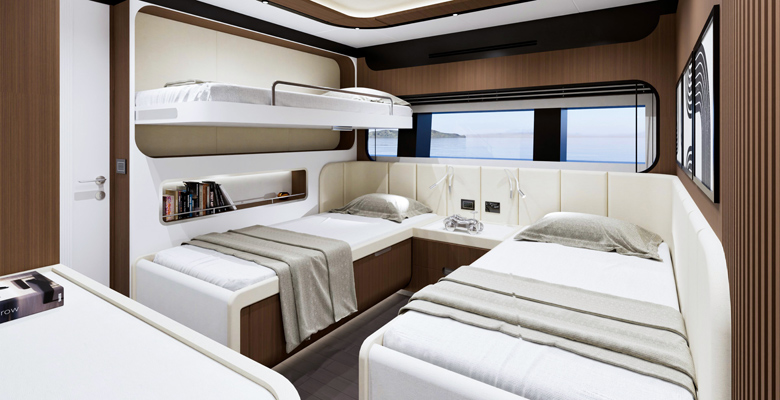 GX42 yacht twin drawing