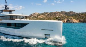 ISA Timeless 52 yacht bow