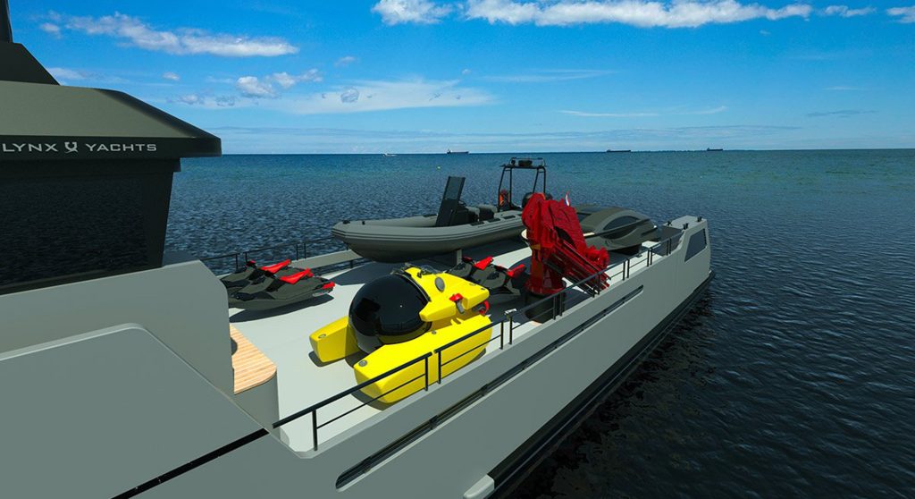 Lynx Yachts XYT 34 yacht hull 1