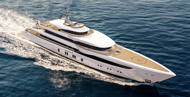 Mulder Design yacht Project Opal