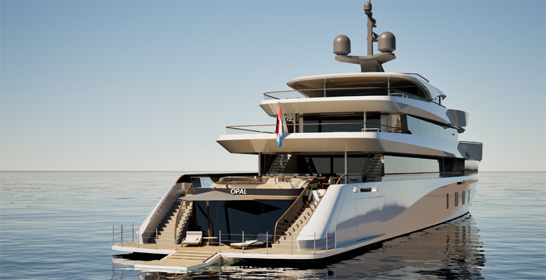 Mulder Design yacht Project Opal