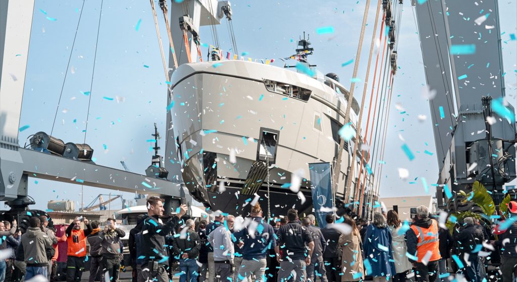 yacht Principessa Capricciosa launch