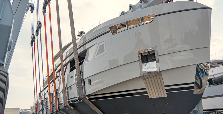 launch of yacht Principessa Capricciosa