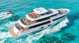 Tureddi Calypso 38M yacht aerial