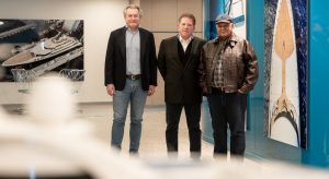 Burak Akgül, Thom Conboy, Mohammed Al Barwani - Turquoise Yachts