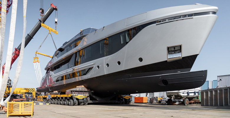 Van der Valk launches yacht Shine