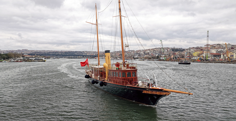 restoration of the yacht Cangarda