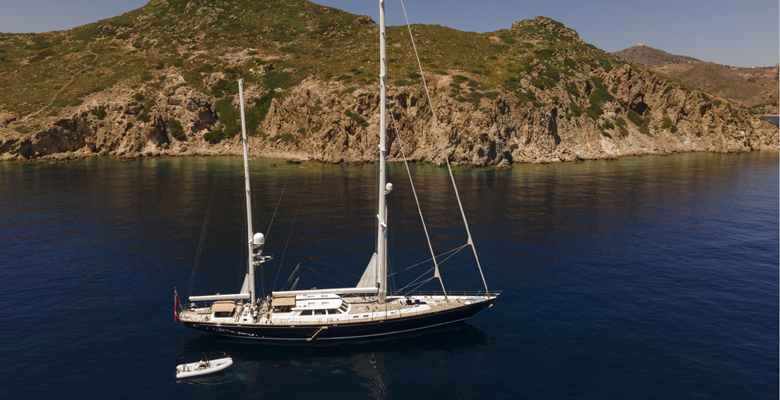 Royal Huisman yacht Surama