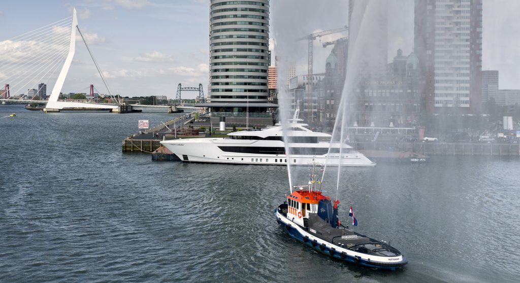 yacht Pa’lante christening