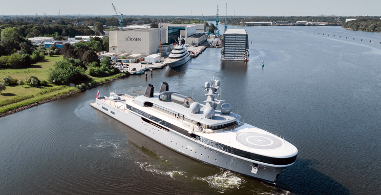 Lürssen yacht Nausicaä