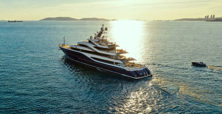 Yacht Angelique Is Ferrari-Meets-Deco-Design