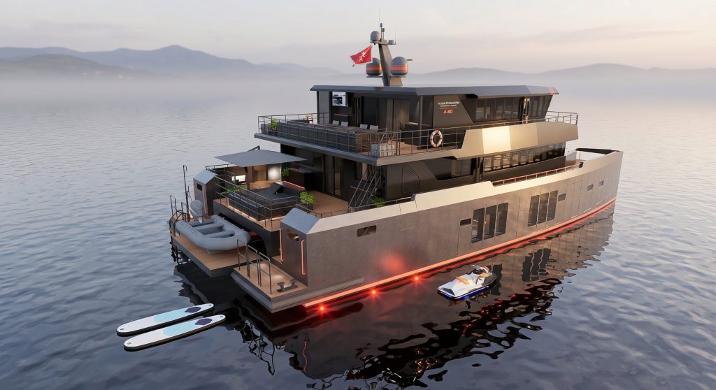 Archipelago 80 yacht design details