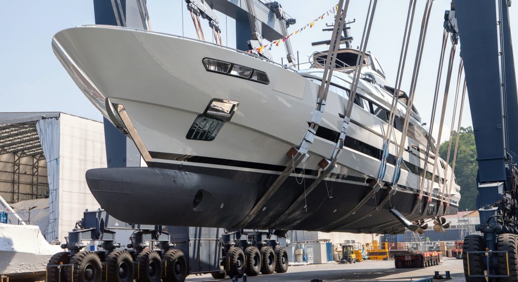 Baglietto Fast50 yacht launch