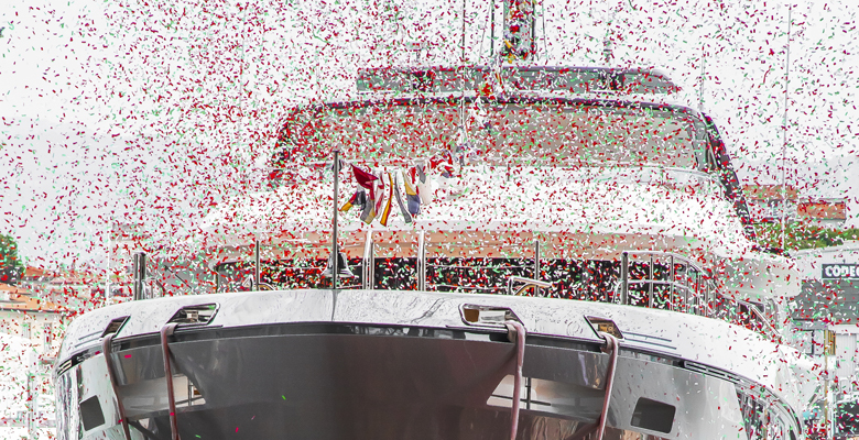 Benetti launches yacht Lumina
