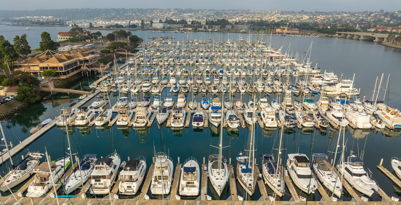 Harbor Island West Marina pre-redevelopment