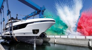 yacht Lulus launch at Mangusta