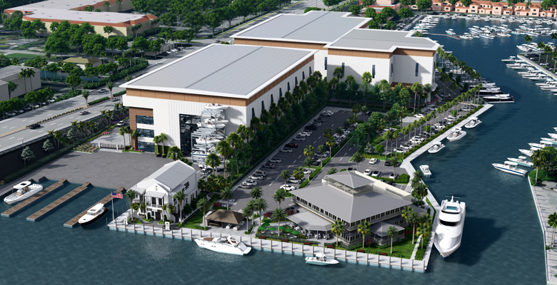 Port 32 Palm Beach Gardens marina rendering
