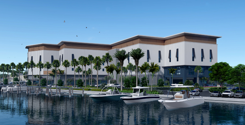 Port 32 Palm Beach Gardens marina rendering