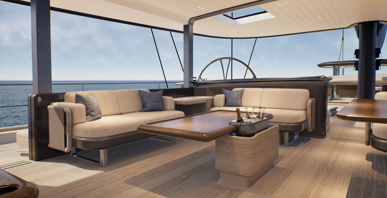 yacht Project Zero cockpit