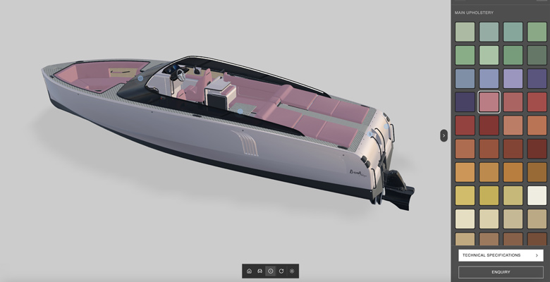 B-Craft Akoya configurator