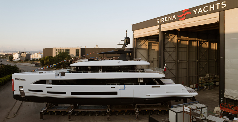Sirena Superyachts 42M launch