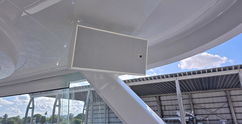 superyacht audio system by L-Acoustics