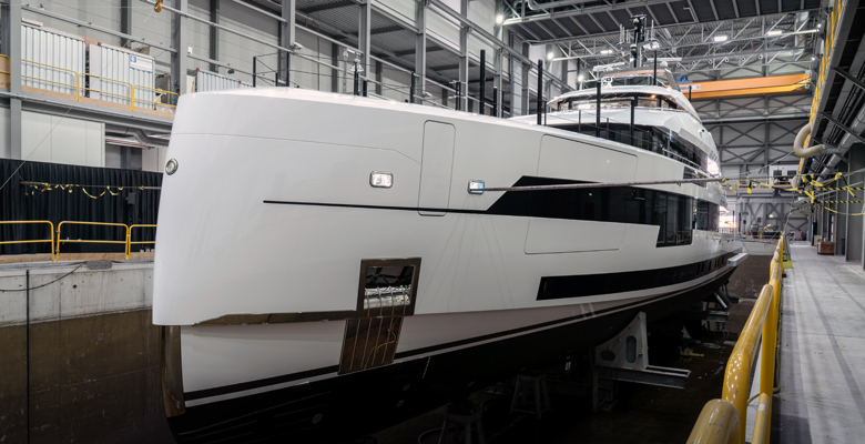 yacht Project Setteesettanta at Heesen Yachts