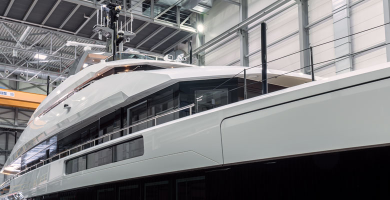 launch of yacht Project Setteesettanta