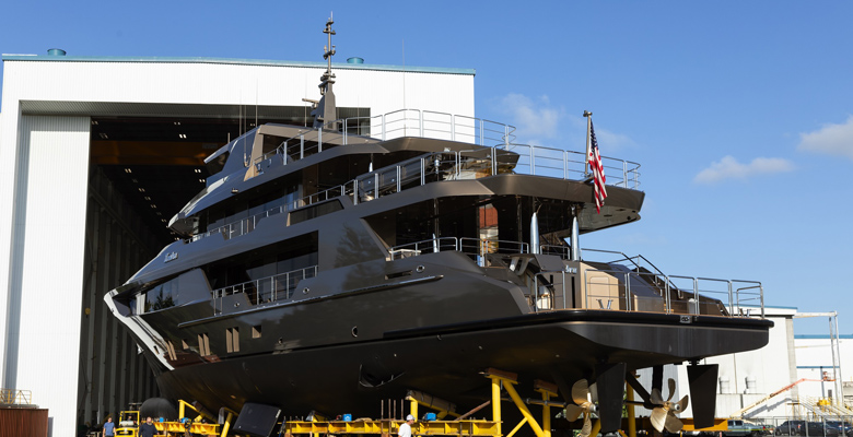 yacht Zembra launch