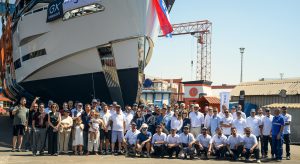 GX Superyachts GX42 yacht launch