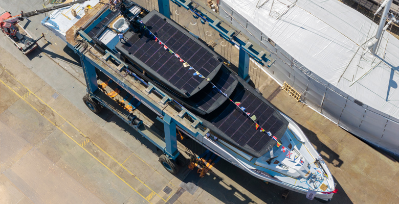 GX Superyachts GX42 yacht launch