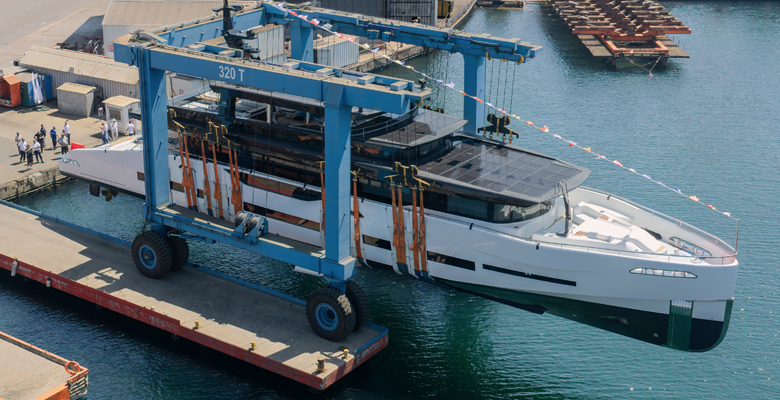 GX Superyachts GX42 yacht launch