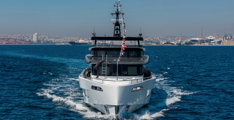 GX Superyachts GX42 yacht launch