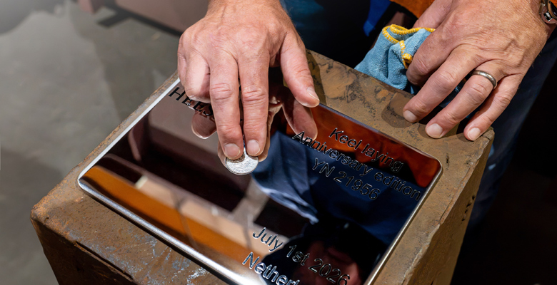 Yacht Project Kansei keel laying ceremony