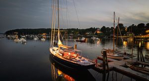 sailing yacht Ouzel in Maine