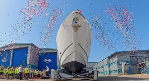 Sunseeker Manhattan 94 yacht launch