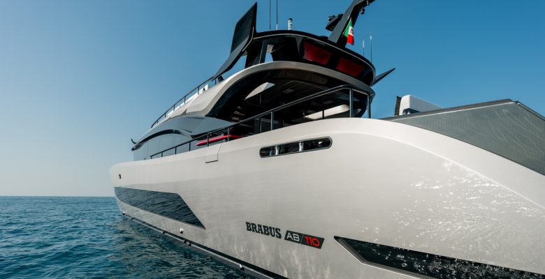 Brabus AB110 yacht - Brabus AB Yachts collaboration