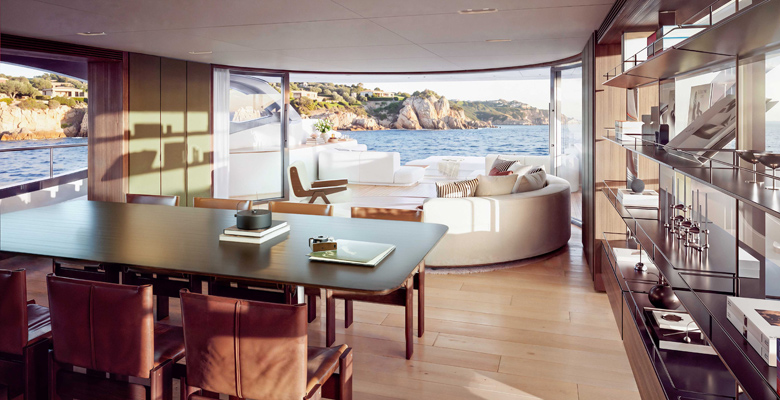Benetti Oasis 36M yacht interior