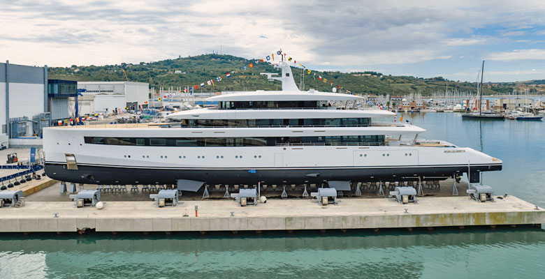 yacht Belita launch ISA Yachts